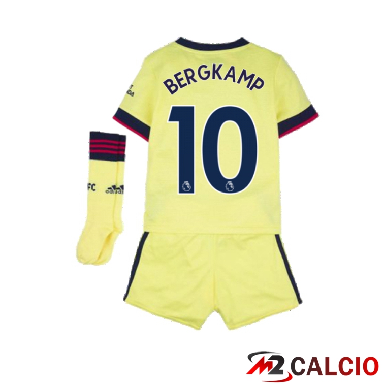 Maglia FC Arsenal (SMITH ROWE 10) Bambino Seconda Giallo 2021/2022