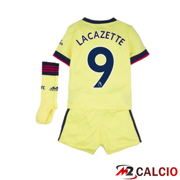 Maglia FC Arsenal (LACAZETTE 9) Bambino Seconda Giallo 2021/2022