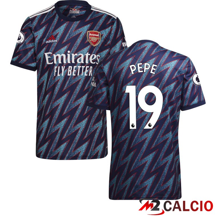 Maglia FC Arsenal (PEPE 19) Terza Blu 2021/2022