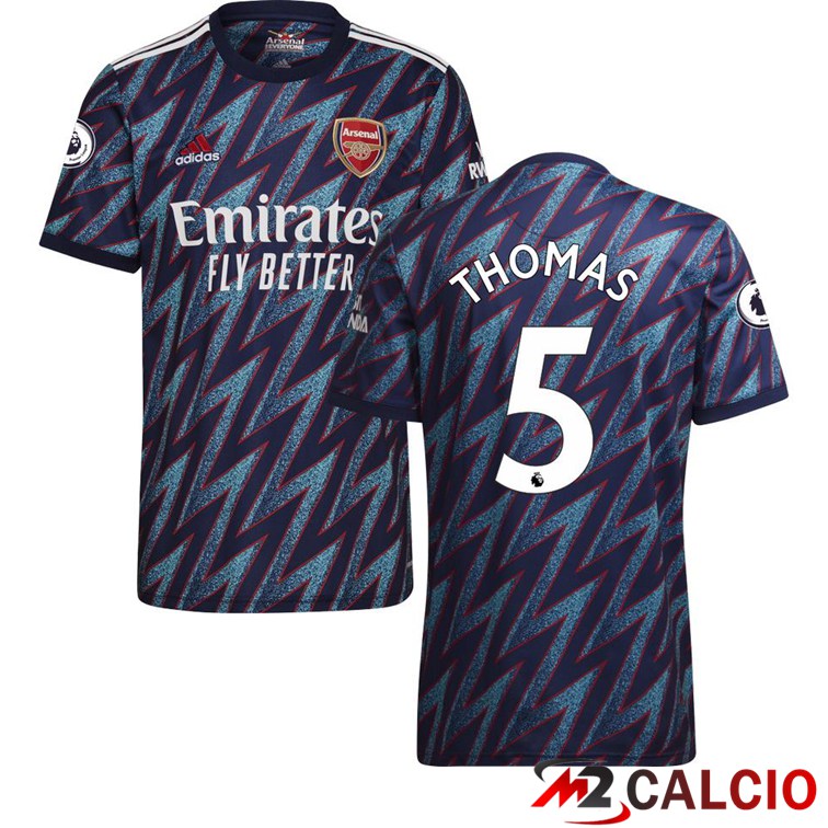 Maglia FC Arsenal (THOMAS PARTEY 5) Terza Blu 2021/2022