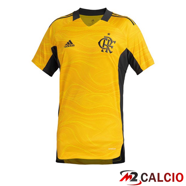 Maglia Flamengo Portiere Giallo 2021/22