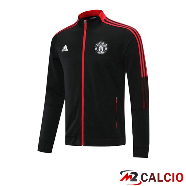 Giacca Calcio Manchester United Nero 2021/2022