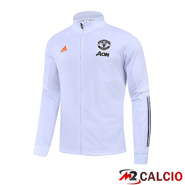 Giacca Calcio Manchester United Bianco 2021/2022