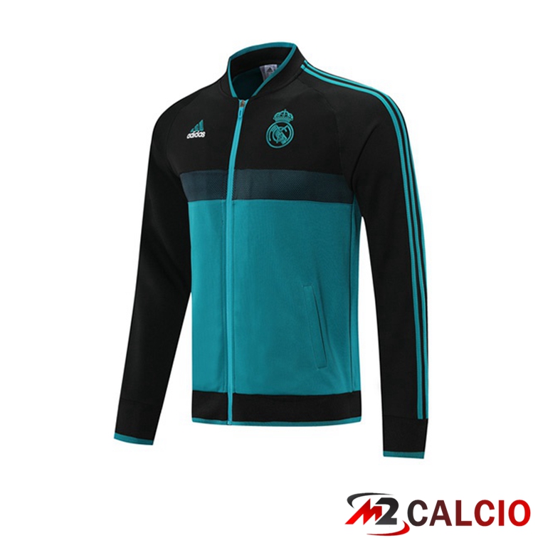 Giacca Calcio Real Madrid Blu Nero 2021/2022