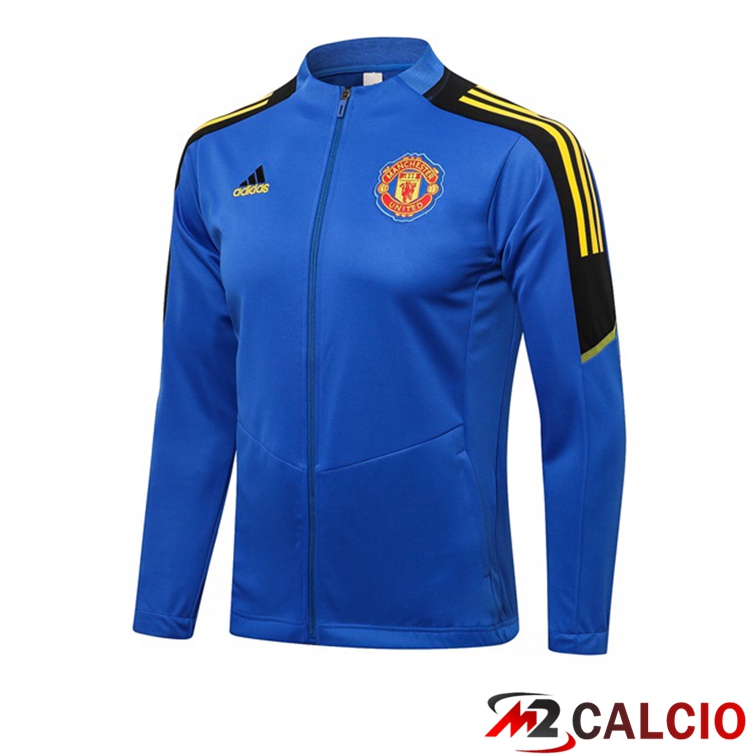 Giacca Calcio Manchester United Blu 2021/2022
