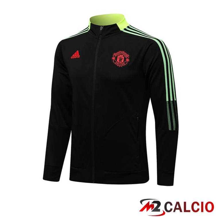 Giacca Calcio Manchester United Nero 2021/2022