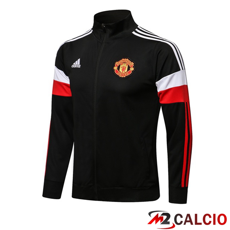 Giacca Calcio Manchester United Nero 2021/2022