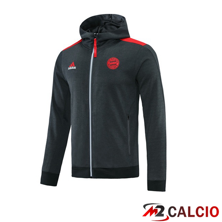 Giacca Con Cappuccio Bayern Monaco Grigio 2021/2022
