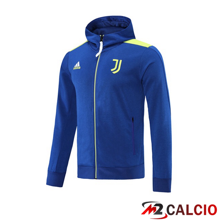 Giacca Con Cappuccio Juventus Blu 2021/2022