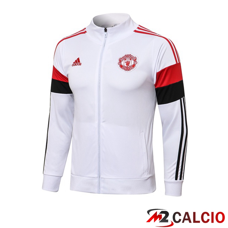 Giacca Calcio Manchester United Bianco 2021/2022