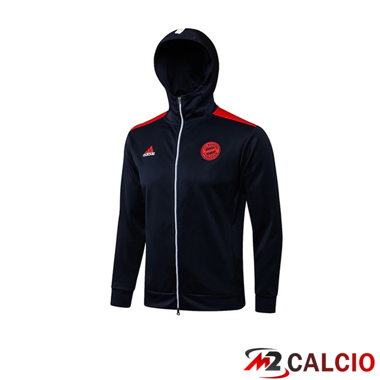 Giacca Con Cappuccio Bayern Monaco Blu Reale 2021/2022