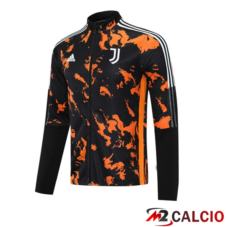Giacca Calcio Juventus Nero Arancia 2021/2022