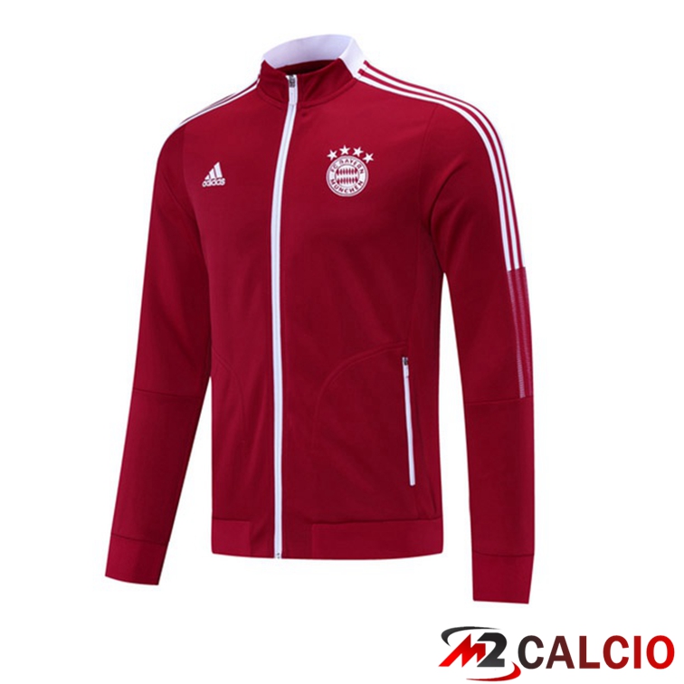 Giacca Calcio Bayern Monaco Rosso 2021/2022