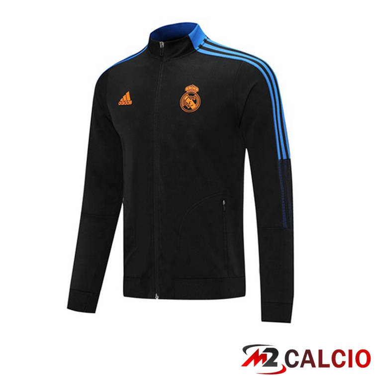 Giacca Calcio Real Madrid Nero 2021/2022