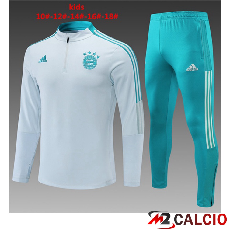 Tuta Calcio Bambino Bayern Monaco Grigio 2021/2022