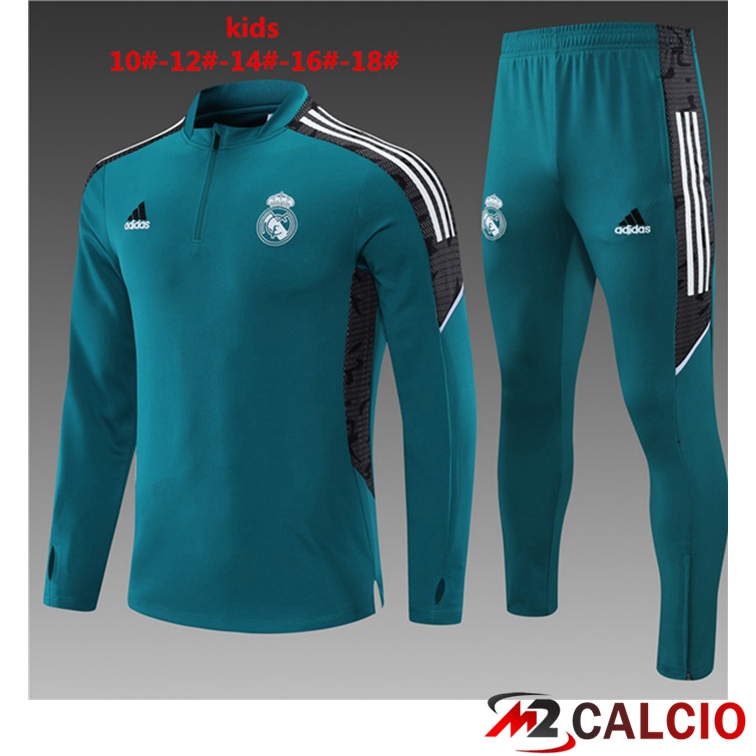 Tuta Calcio Bambino Real Madrid Verde 2021/2022