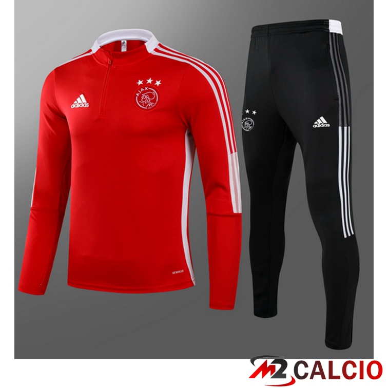 Tuta Calcio Bambino AFC Ajax Rosso 2021/2022