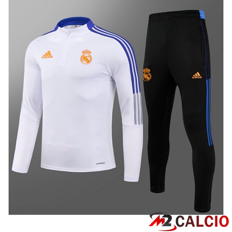 Tuta Calcio Bambino Real Madrid Bianco 2021/2022