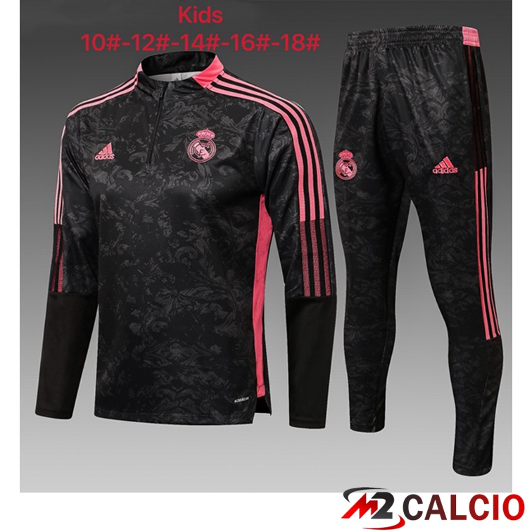 Tuta Calcio Bambino Real Madrid Nero 2021/2022