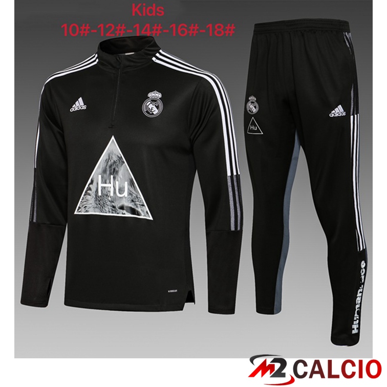 Tuta Calcio Bambino Real Madrid Nero 2021/2022