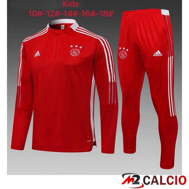 Tuta Calcio Bambino AFC Ajax Rosso 2021/2022