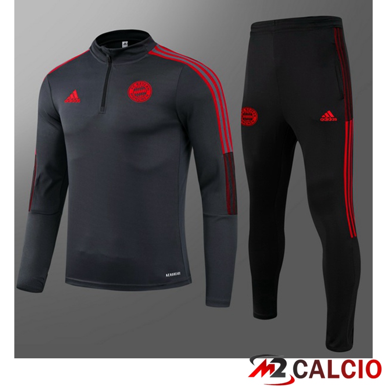 Tuta Calcio Bambino Bayern Monaco Grigio 2021/2022