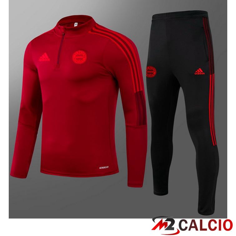Tuta Calcio Bambino Bayern Monaco Rosso 2021/2022