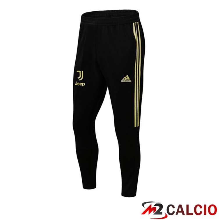 Pantaloni Da Training Juventus Nero Giallo 2021/2022