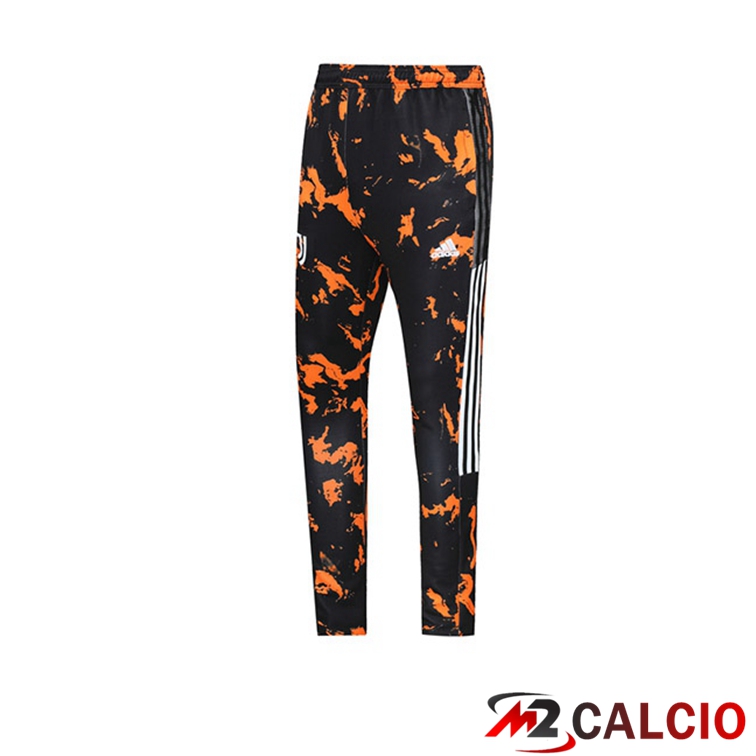 Pantaloni Da Training Juventus Nero Arancia 2021/2022