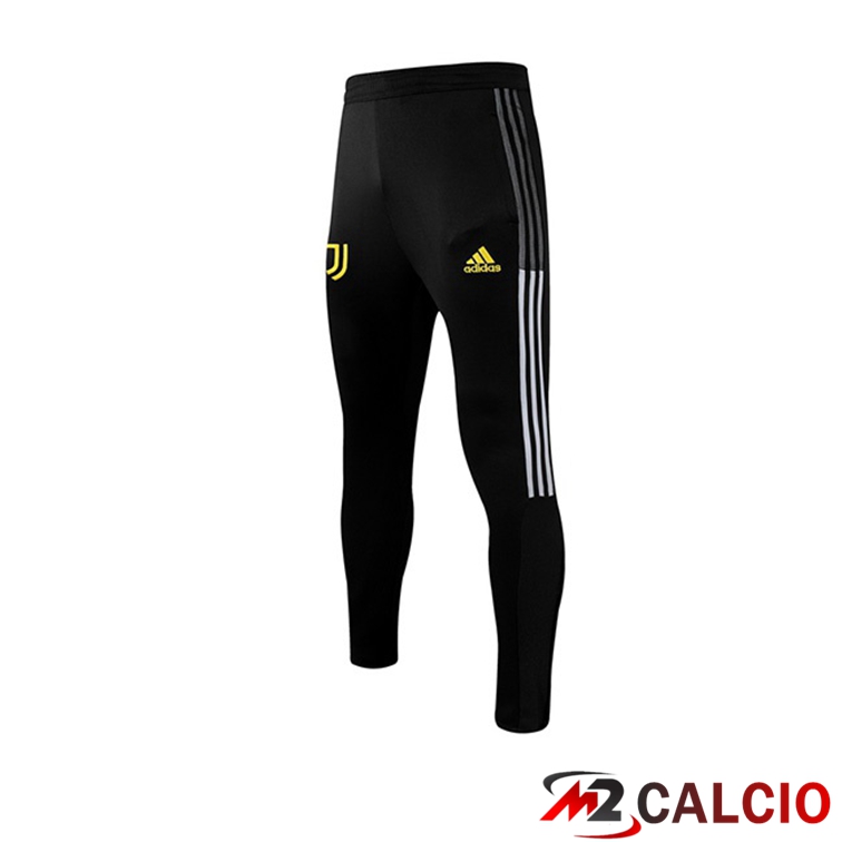 Pantaloni Da Training Juventus Nero Giallo 2021/2022