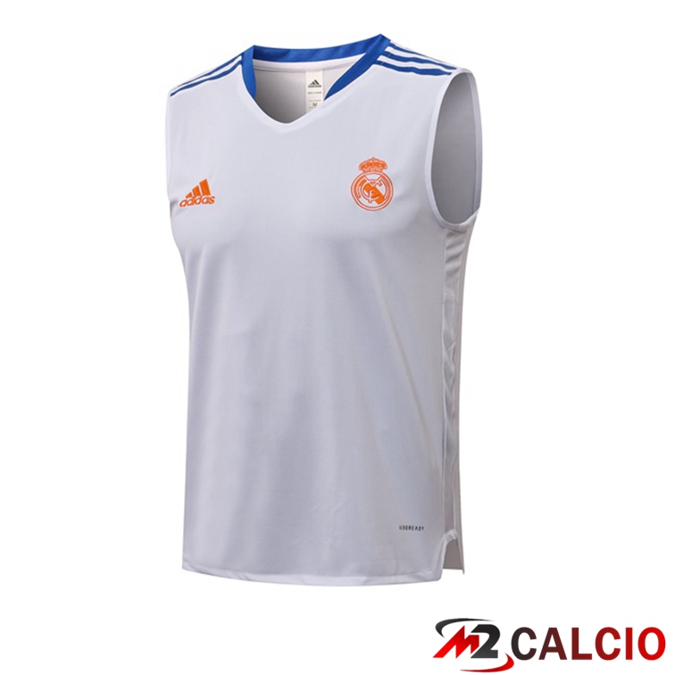 Canotta Calcio Real Madrid Bianco 2021/2022