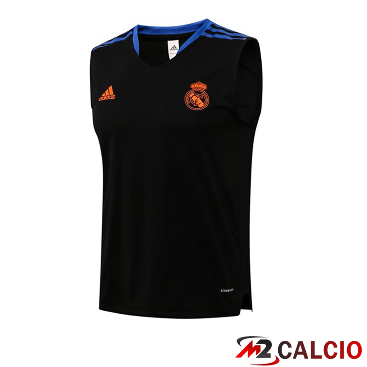 Canotta Calcio Real Madrid Nero 2021/2022