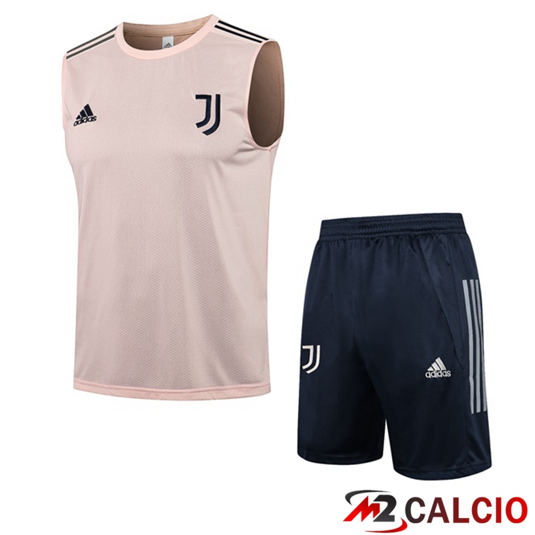 Canotta Calcio Juventus + Pantaloncini Rosa 2021/2022