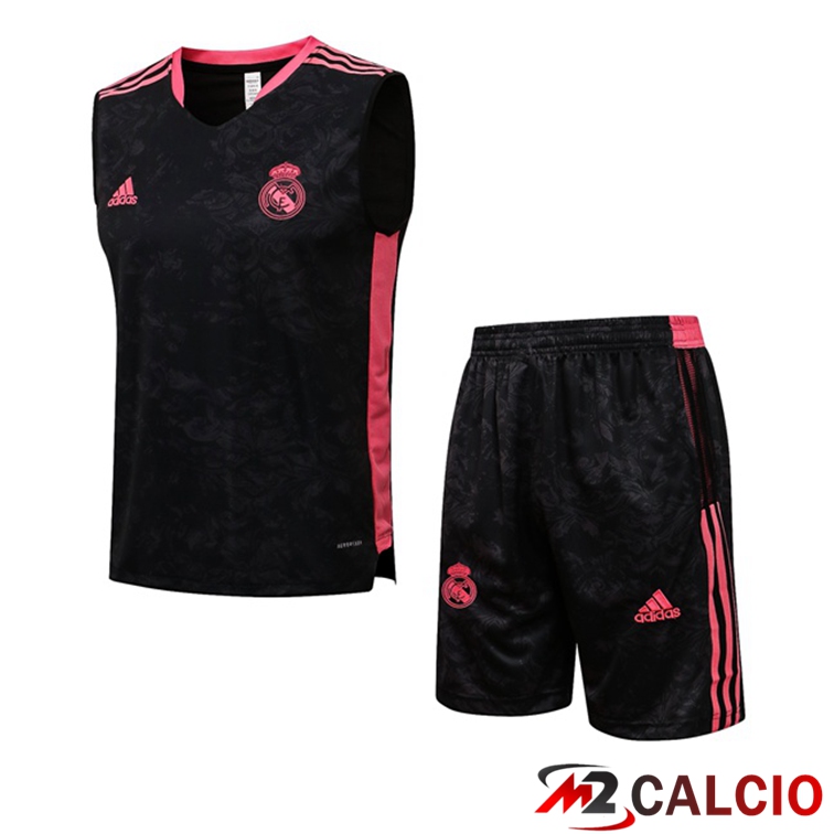 Canotta Calcio Real Madrid + Pantaloncini Nero 2021/2022