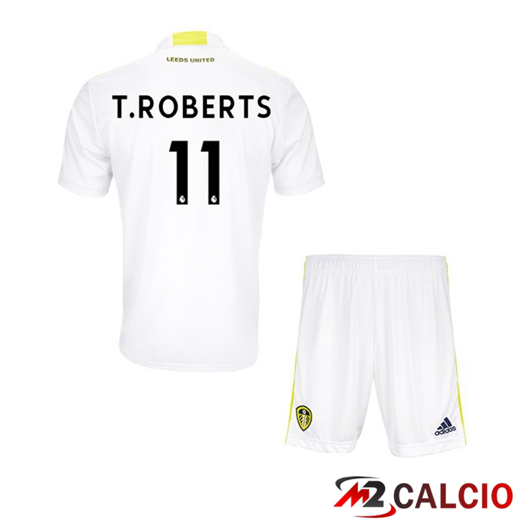Maglia Leeds United (T.ROBERTS 11) Bambino Prima Bianco 2021/22