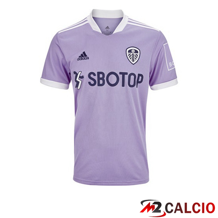 Maglia Leeds United Terza Viola 2021/22