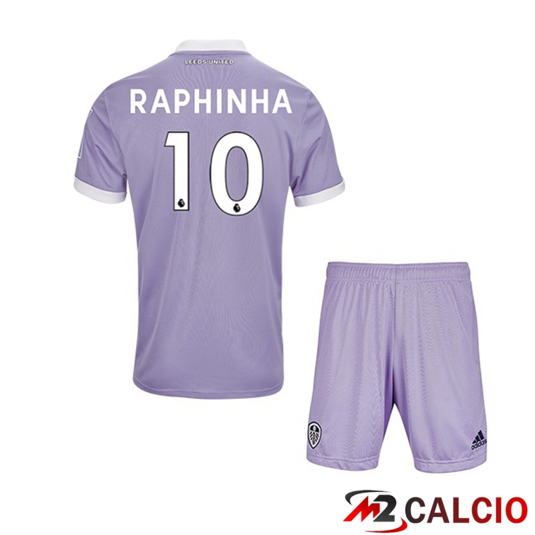 Maglia Leeds United (RAPHINHA 10) Bambino Terza Viola 2021/22