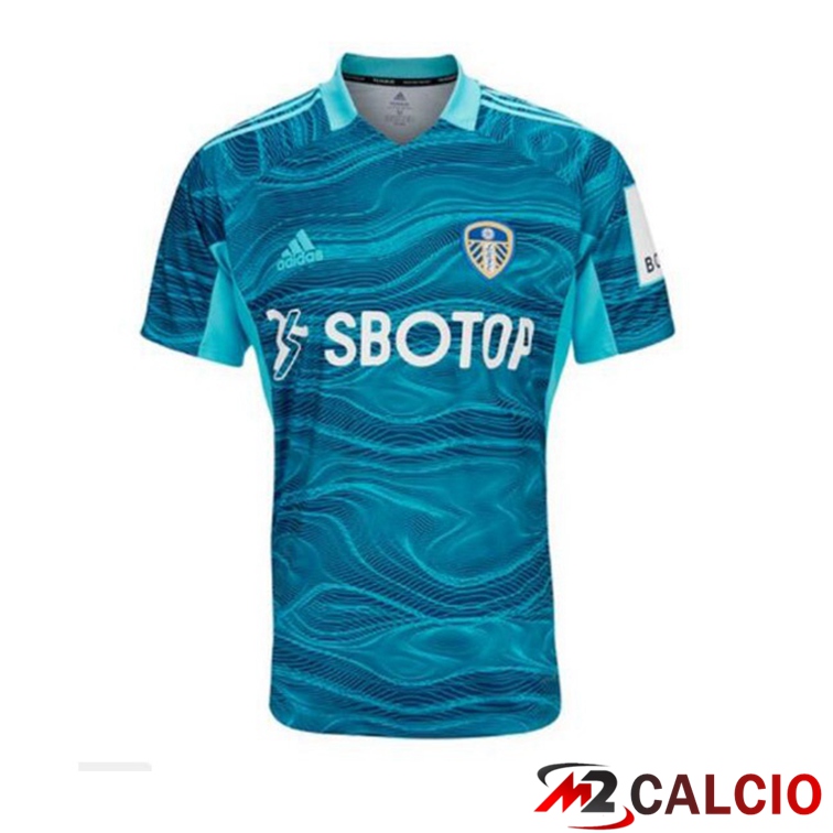 Maglia Leeds United Portiere Blu 2021/22
