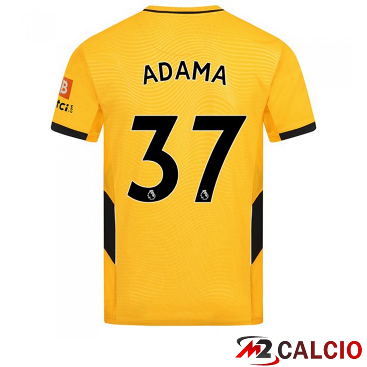 Maglia Wolverhampton (ADAMA 37) Prima Giallo 2021/22