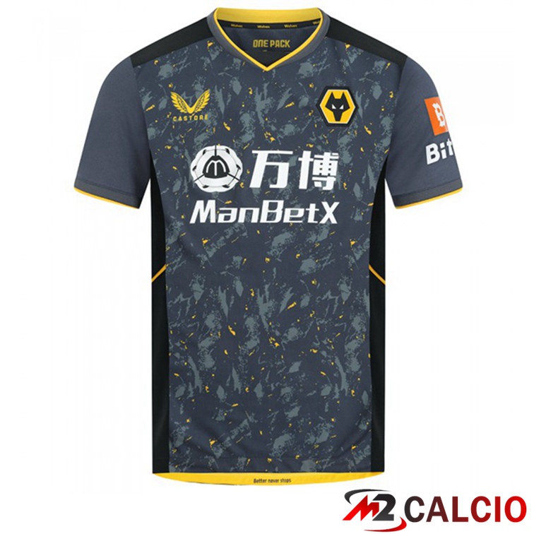 Maglia Wolverhampton Seconda Blu 2021/22