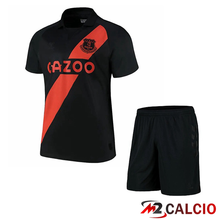 Maglia FC Everton Bambino Seconda Nero 2021/22