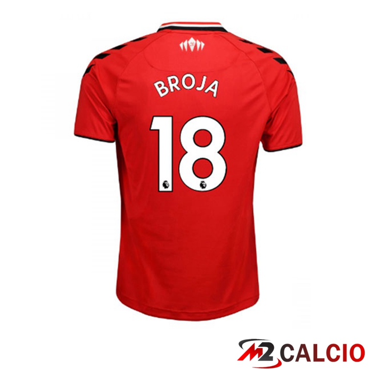 Maglia Southampton FC (BROJA 18) Prima Rosso/Bianco 2021/22