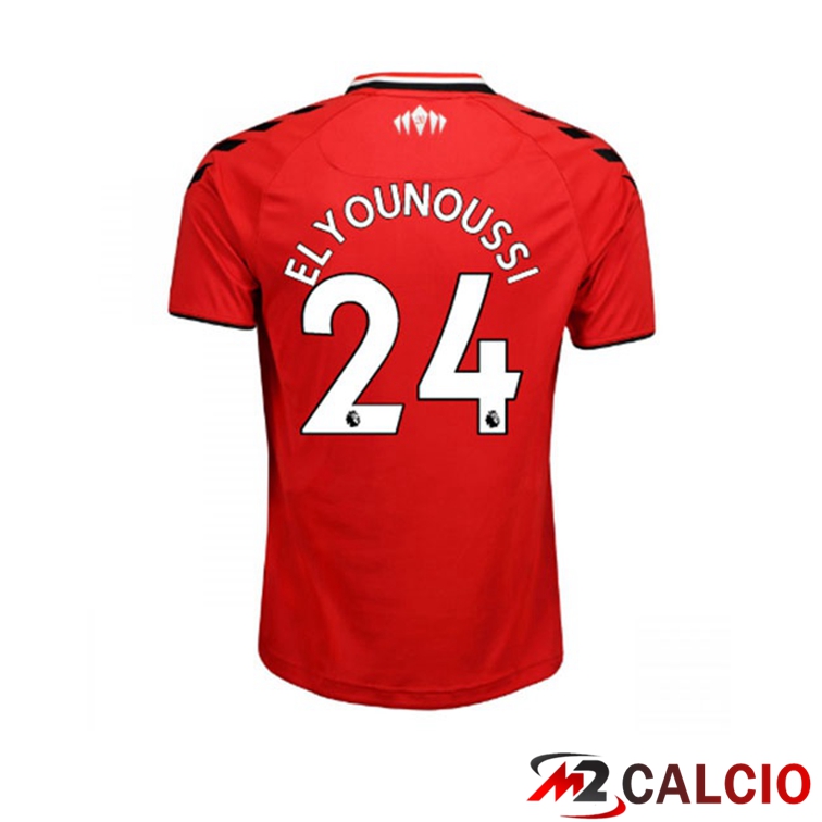 Maglia Southampton FC (ELYOUNOUSSI 24) Prima Rosso/Bianco 2021/22