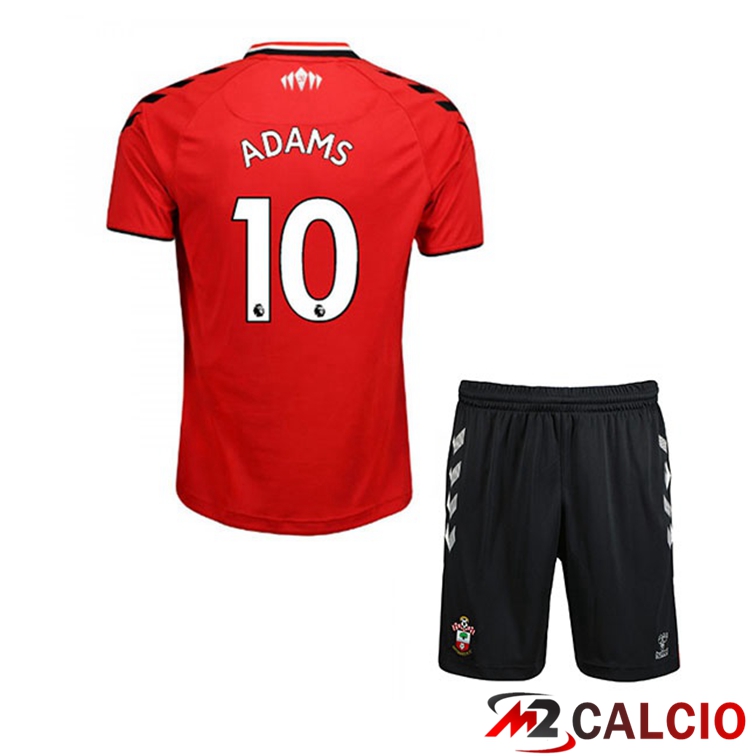Maglia Southampton FC (ADAMS 10) Bambino Prima Rosso/Bianco 2021/22
