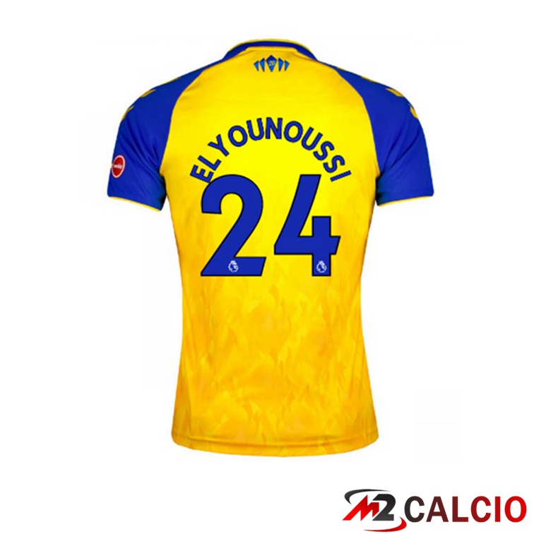 Maglia Southampton FC (ELYOUNOUSSI 24) Seconda Giallo 2021/22