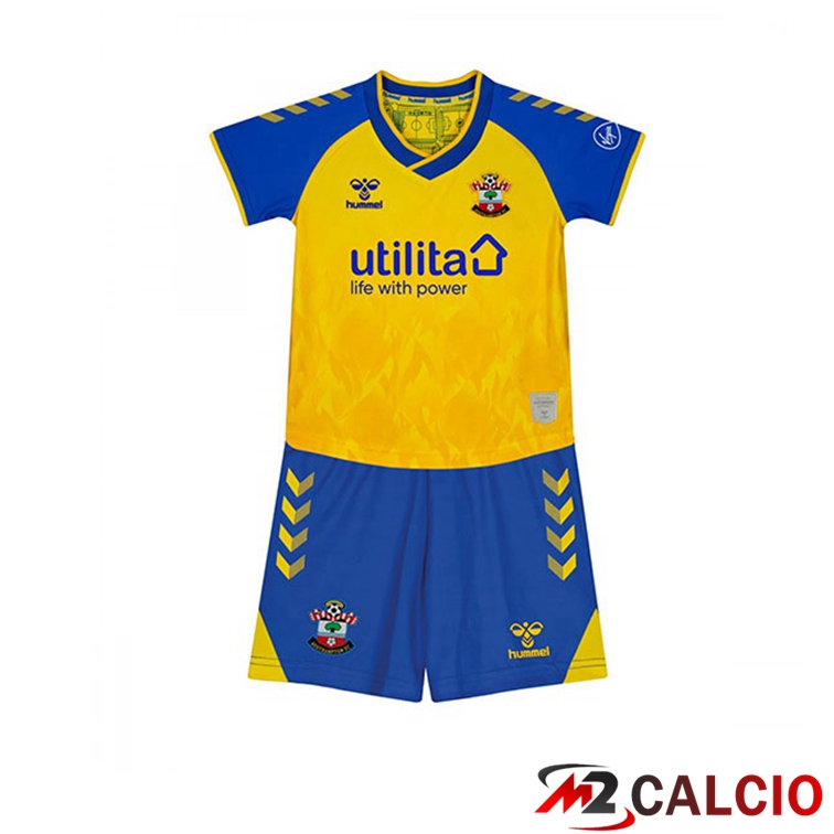Maglia Southampton FC Bambino Seconda Giallo 2021/22