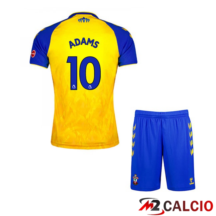 Maglia Southampton FC (ADAMS 10) Bambino Seconda Giallo 2021/22