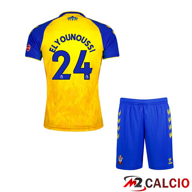 Maglia Southampton FC (ELYOUNOUSSI 24) Bambino Seconda Giallo 2021/22