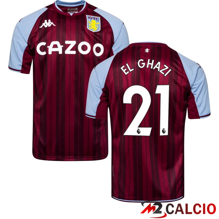 Maglia Aston Villa (EL GHAZI 21) Prima 2021/2022