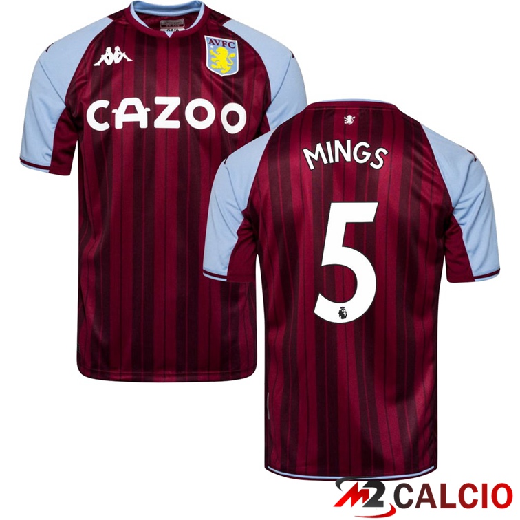 Maglia Aston Villa (MINGS 5) Prima 2021/2022